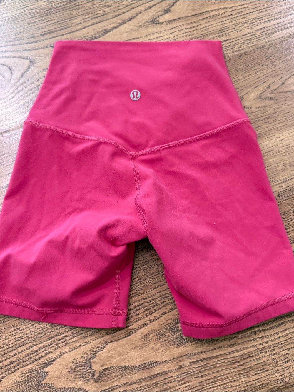 Lululemon Align High Rise Short Raspberry Coulis